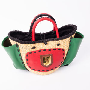 QUEENS MINI BEACH BAG GOLD